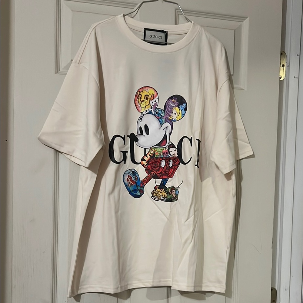 Gucci Mickey Mouse Graphic T-Shirt